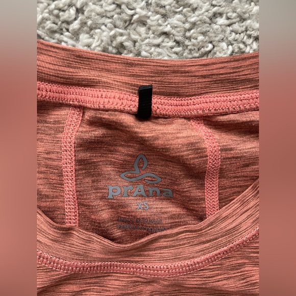 Prana | Vertex Midi Bodycon Midi Dress Light Burnt Orange | Size XS - Picture 3 of 5